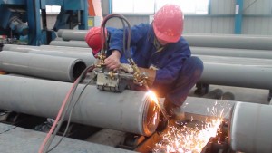 Carbon Steel Pipe Beveling